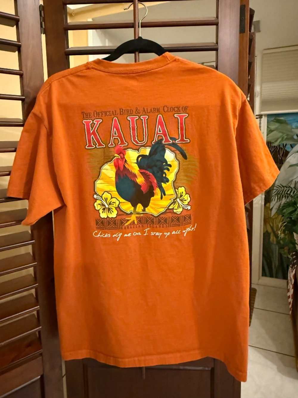 HAWAII ROOSTER T-SHIRT - Picture 2 of 5